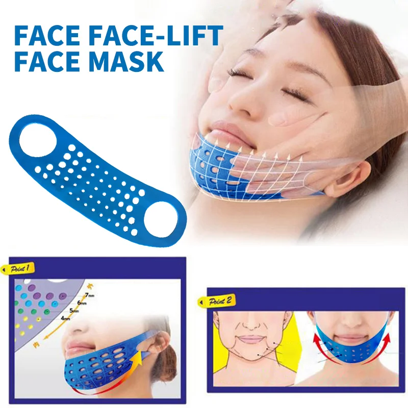 

Hotsale Face Slimming Bandage V Line Face Shaper Women Chin Cheek Lift Up Belt Facial Massage Strap Face Skin Care Beauty Tools