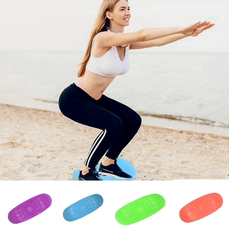 

ABS Twisting Fitness Balance Board Simple Core Workout Yoga Gym Fitness Training Prancha Abdominal Leg Training Balance Exercise