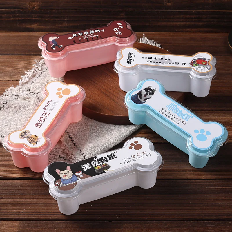 50 шт Высокое качество кости форма Творческий выпечки посылка десерт коробки для