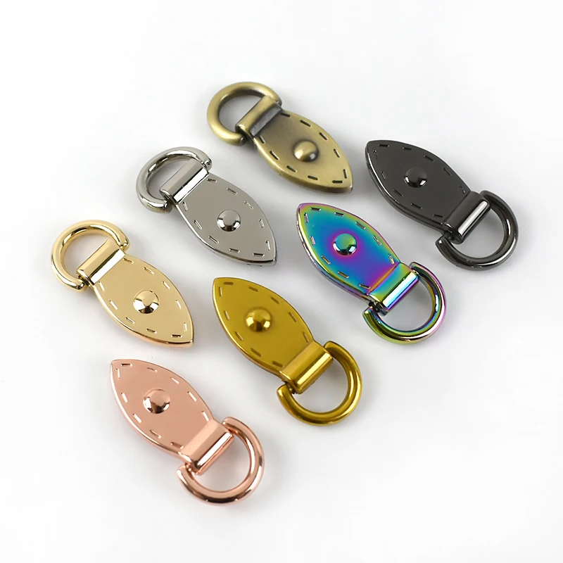 10/20 штук металлическими листьями пряжки для сумочки на ремешке сумка с пряжкой