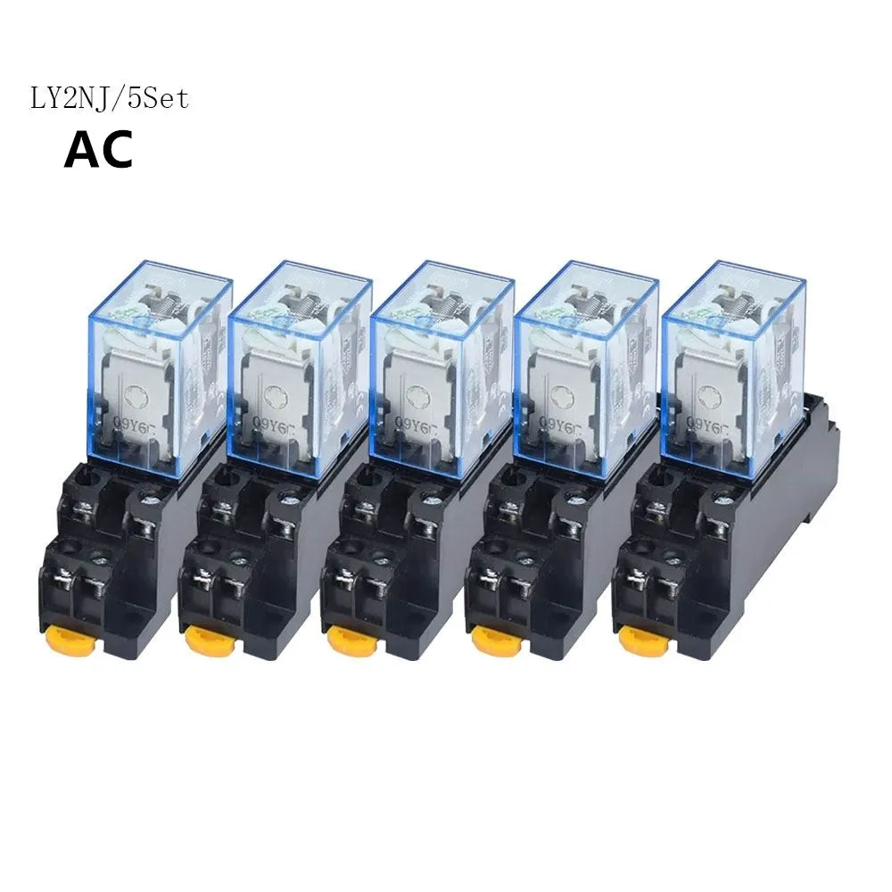 5 шт. LY2NJ HH62P HHC68A-2Z электронное микро электромагнитное реле 10A 8PIN катушка DPDT с