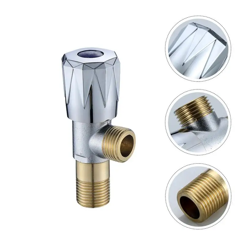 

1Pc Water Valve Toilet Replacement Kitchen Sink Hot Water Valve Cold Water Valve