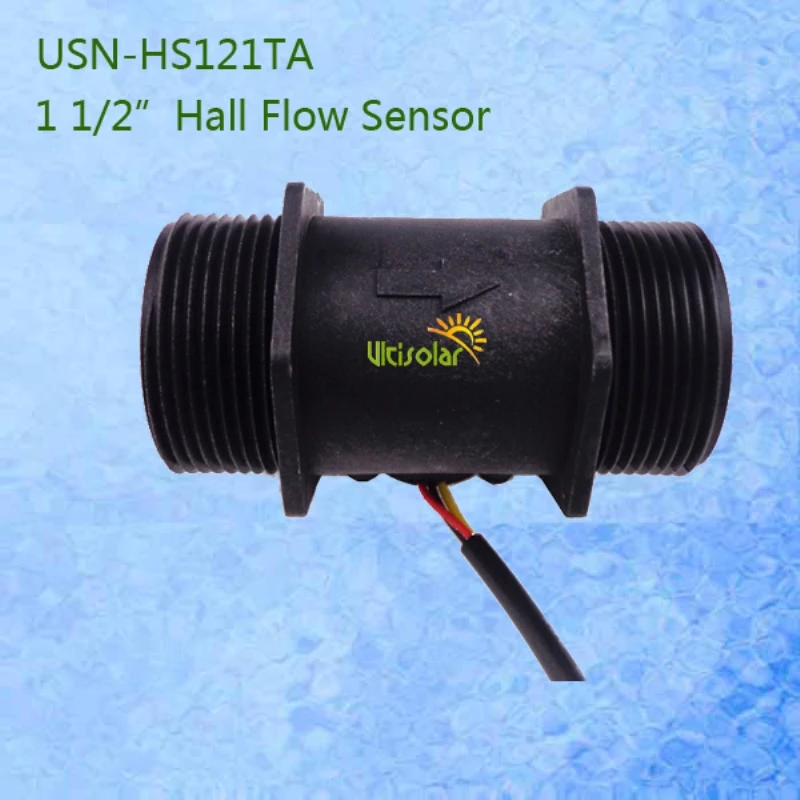 USN-HS121TA BSP 1 1/2 "Датчик потока воды с эффектом Холла 5-л/м Электрический расходомер