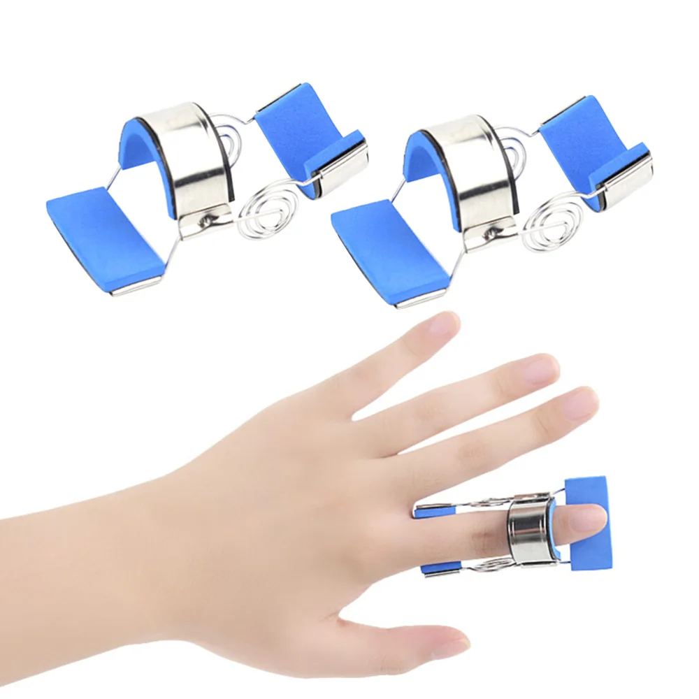 

Dynamic Finger Splint Spring-coil Finger Extension Splint Finger Support Brace Guard Protector Rehabilitation Training Device Si