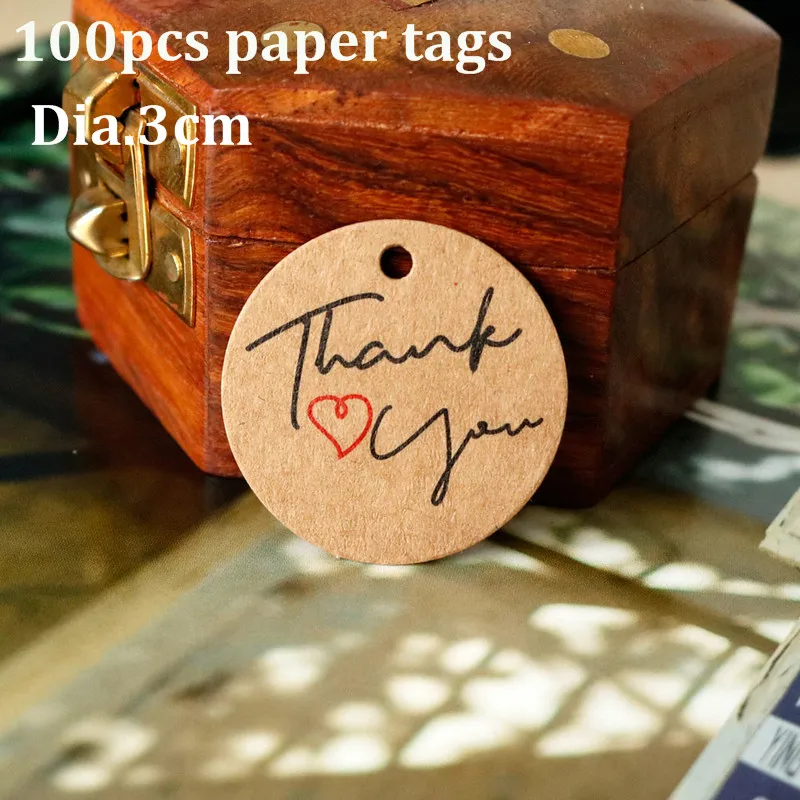 100pcs thank you tag Спасибо ярлык для подарка своими руками Единорог лама Русалка Роза дизайн Свадебная вечеринка бумажные бирки Упаковка Этикетка декоративные бумажные бирки - Цвет: 100pcs thank you tag