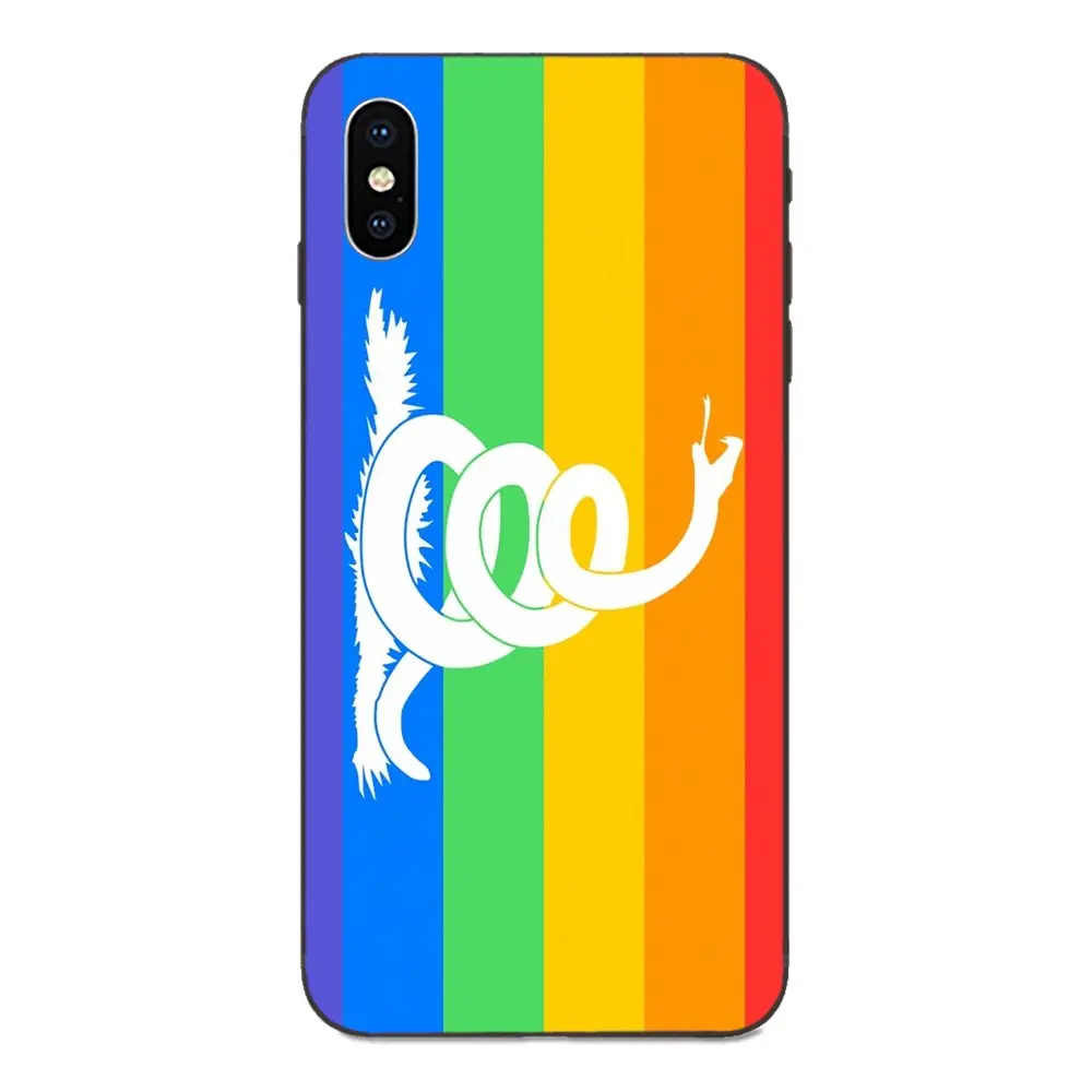 Gadsden Flag Don't Tread On Me для huawei Honor Enjoy mate Note 6s 8 9 10 20 P20 P30 Lite Play Pro P smart мягкий чехол |