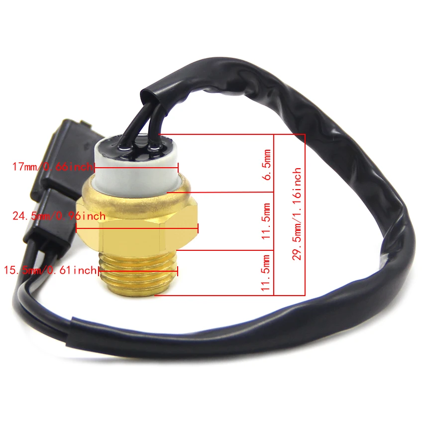 Radiator Fan Thermo Switch For Suzuki GSXR600 1992 1993 GSXR750 1994 1995 GSXR1100 1996 1997 1998 17680-45D00 High Quality Parts |