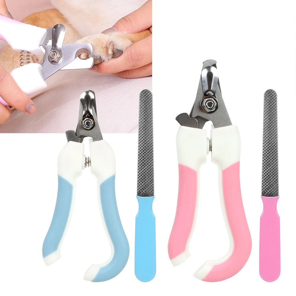 

NICEYARD Pet Nail Clipper Toe Care Labor-Saving Portable Dog Cat Trim Nails Scissor Cutter File Pet Supplies