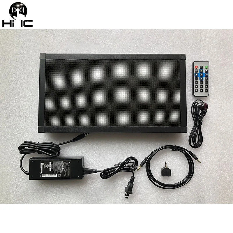 Полноцветный RGB музыкальный спектральный дисплей со светодиодной подсветильник