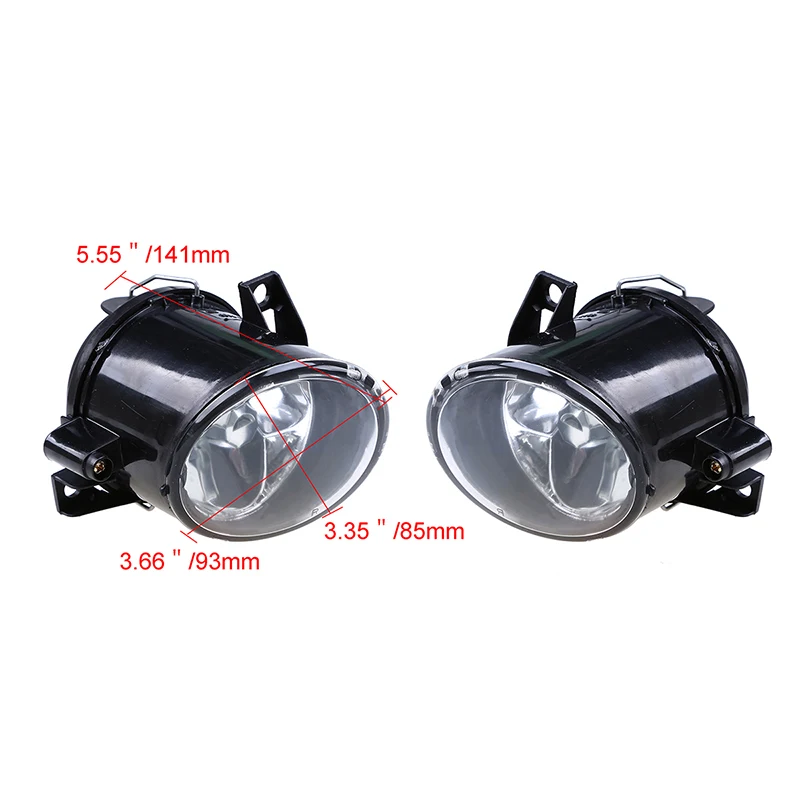 Передние противотуманные фары POSSBAY для Volkswagen Polo 9N/MK4 2001 2004 галогенсветильник