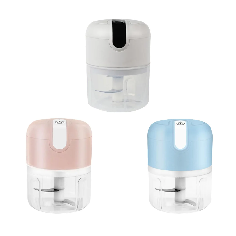 

250ml Mini USB Wireless Electric Garlic Masher Press Crusher Mincer Vegetable Chili Meat Grinder Food Chopper Kitchen Gadgets