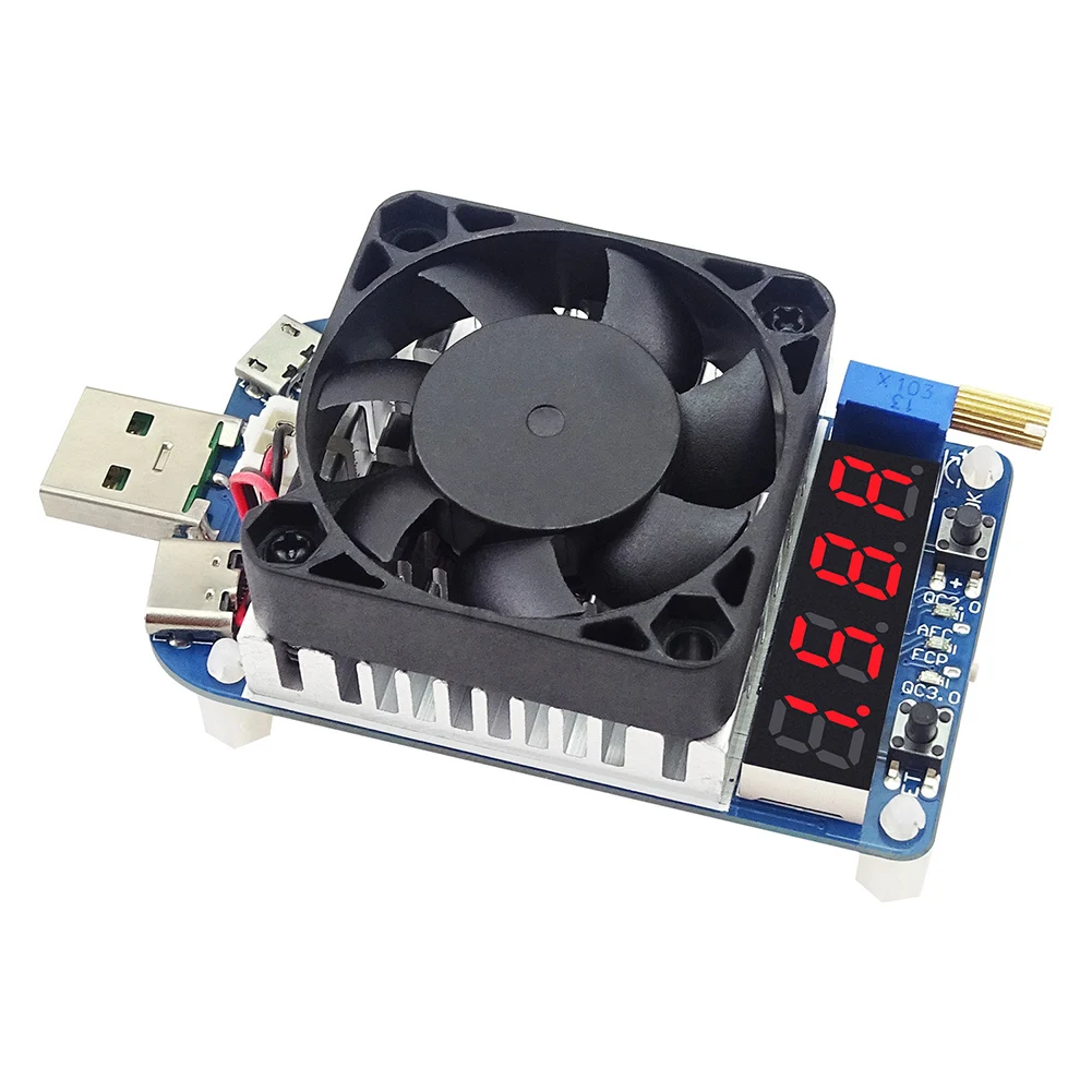 QC2.0 QC3.0 Электронный USB резистор нагрузки триггер разряда батарея тест