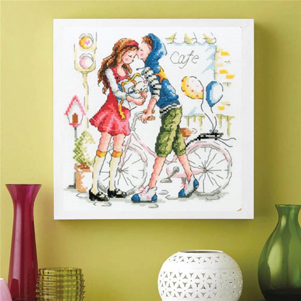 

Cross Stitch Set Chinese Cross-stitch Kit Embroidery Needlework Craft Packages Cotton Fabric Floss New Designs Embroidery3112