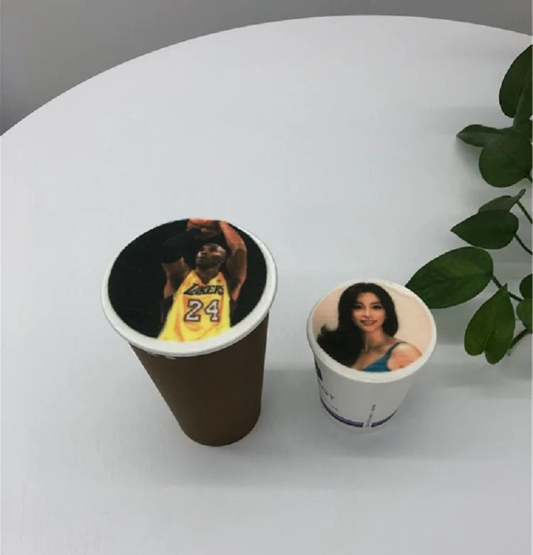 3D цифровая съедобная струйная печатная машина популярный Латте Цвет