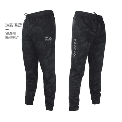 Daiwa мужские уличные спортивные штаны камуфляжные рыболовные штаны антистатические анти-УФ быстросохнущие ветронепроницаемые дышащие брюки