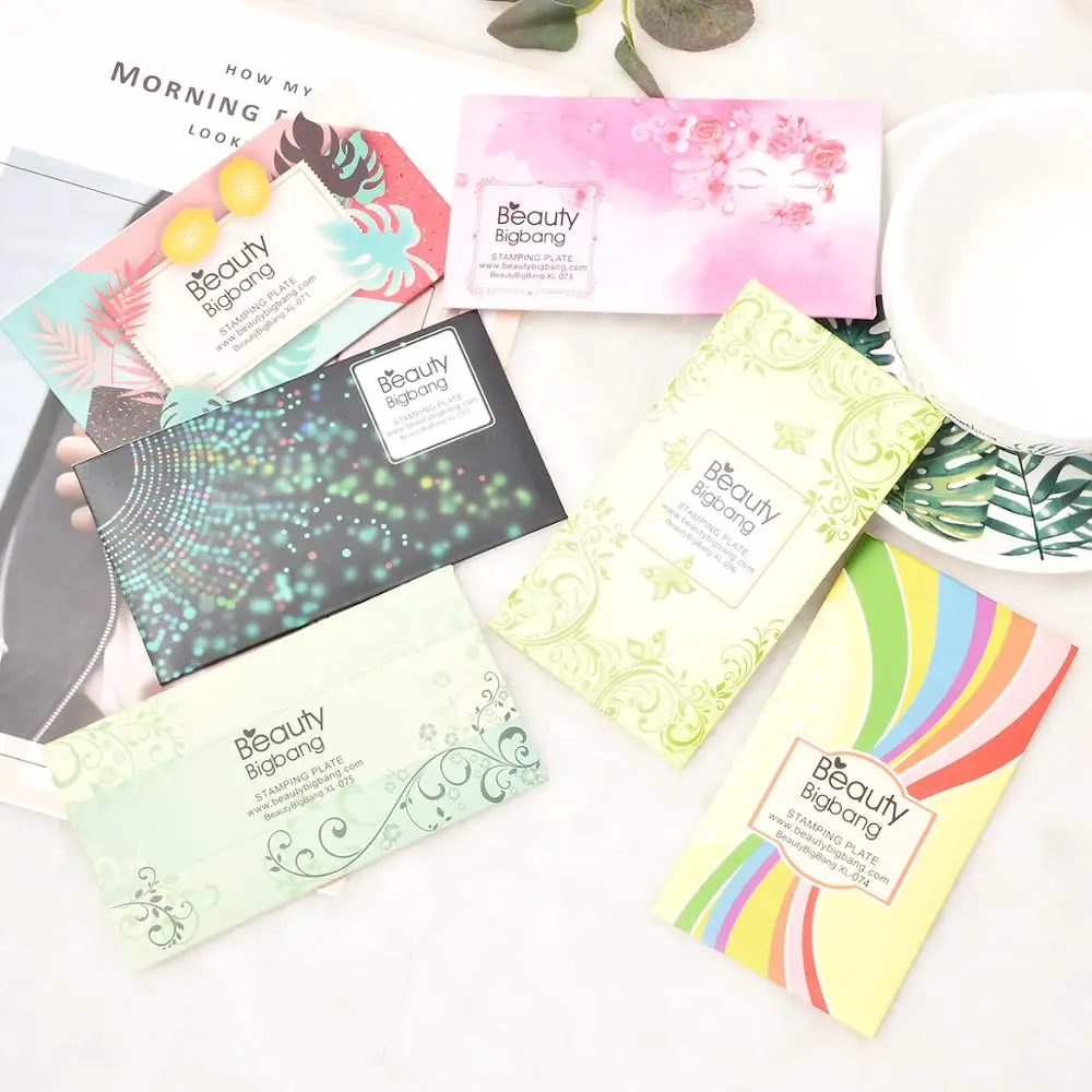 6Pcs Vine Animals Design Rectangle Nail Art Stamping Plates Set BBBXL-071/072/073/074/075/076 | Красота и здоровье