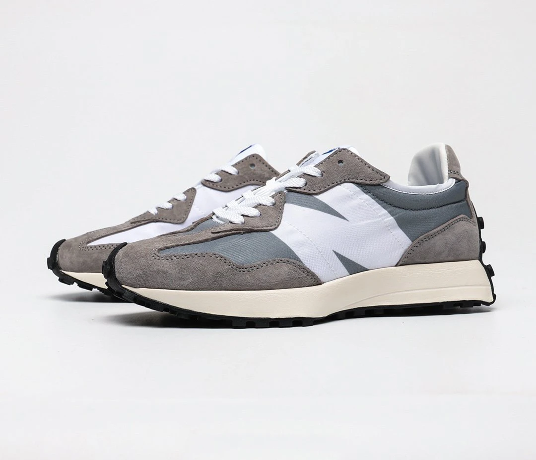 Новинка 2020 мужские/женские классические замшевые прогулочные туфли New Balance 327 для