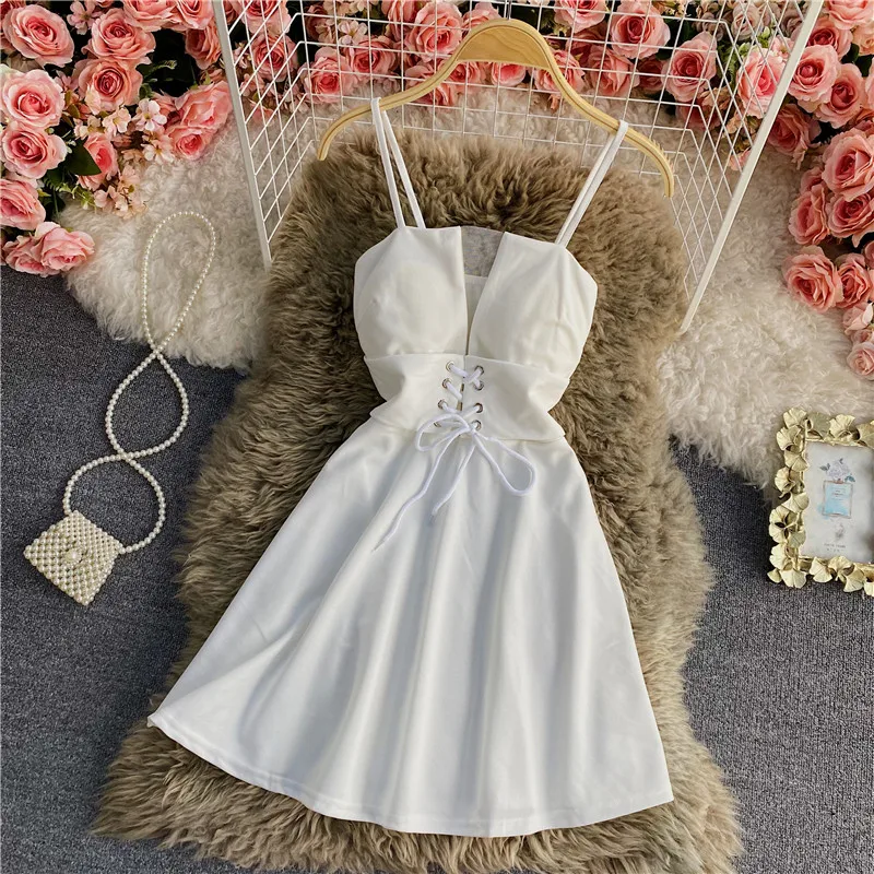

Пикантные узкие без косточек с трапециевидные модные dressSlim платье 2021 для женщин; Сезон лето; Модная одежда без рукавов; Платье с открытой спи...