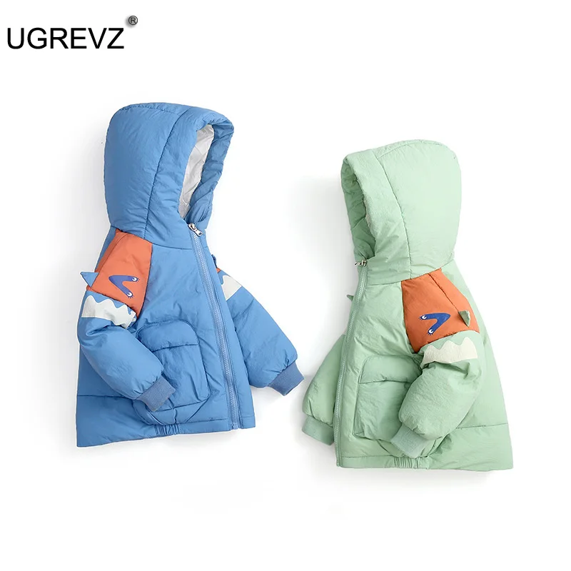 Зимняя куртка-пуховик для маленьких девочек Детское пальто детские парки с