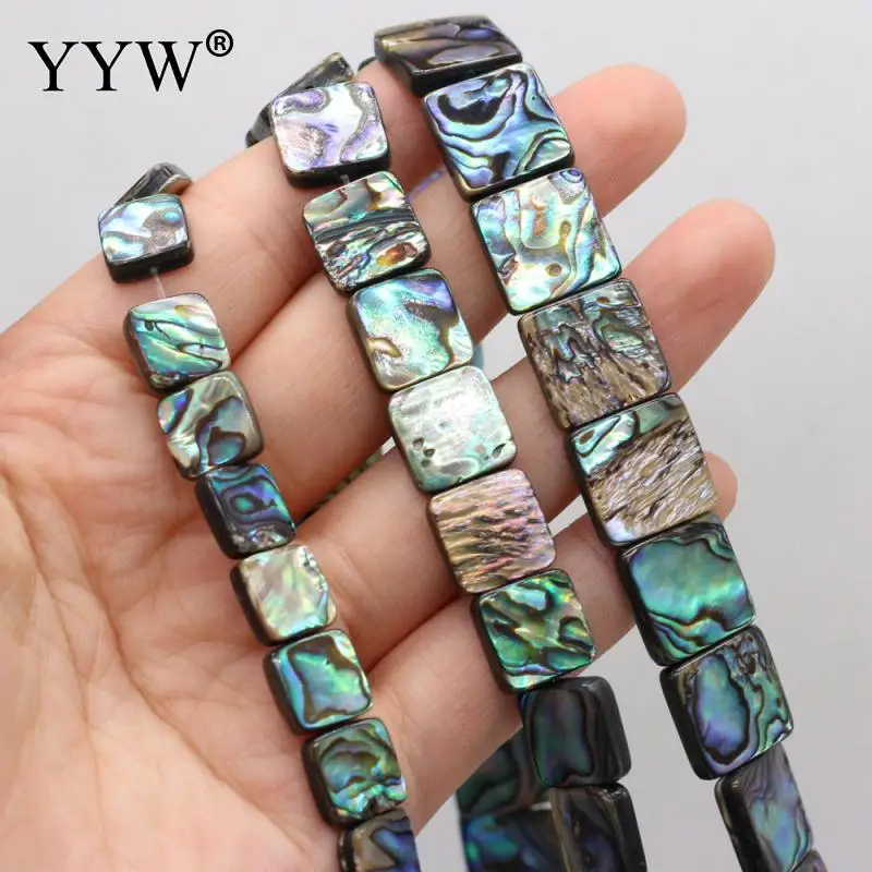 

Abalone Shell Beads Square Diy Mixed Colors Length 38cm For Jewelry Making Handmade Diy Bracelet Necklace