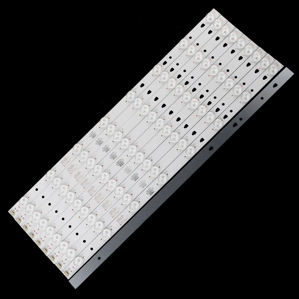 

New 10 PCS 8LED 480mm LED Backlight strip for LE48A31 LED48D08-ZC21AG-01 LED48D8-03 D 30348008220 E320262 1010069820-1 4800M26