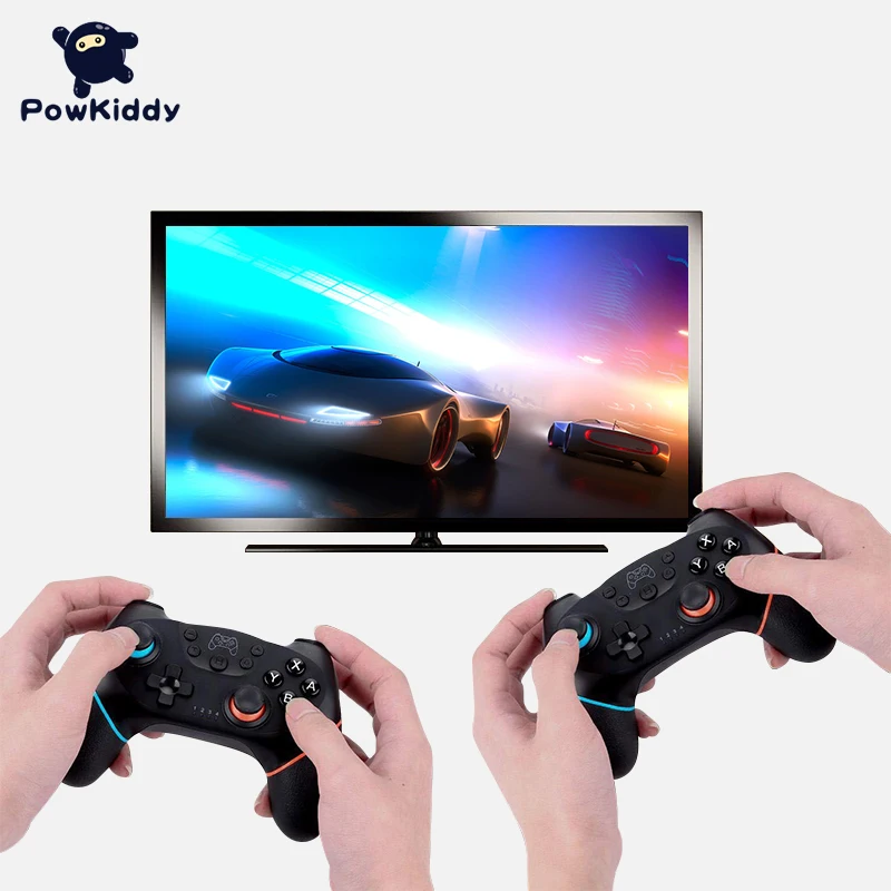 

POWKIDDY Joystick Private Model NS Switch Pro Bluetooth Controller With 6-Axis Switch Wireless Game Somatosensory Handle