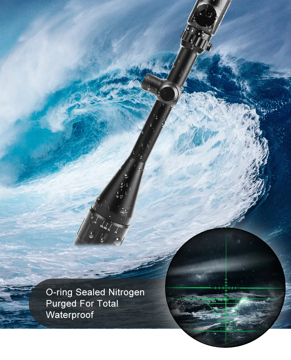 B BESTSIGHT тактический прицел 6-24X50 AOE красный зеленый с подсветкой Crosshair прицел оптический прицел охотничьи прицелы