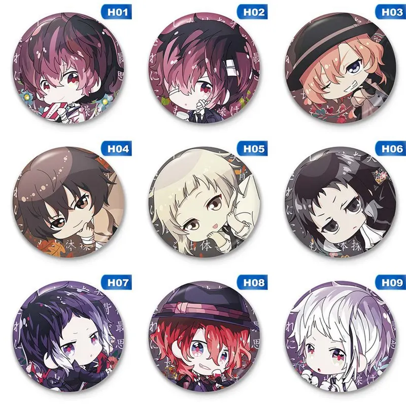 Аниме! Значок косплея Банго из бродячих псов значок для рюкзака одежды |