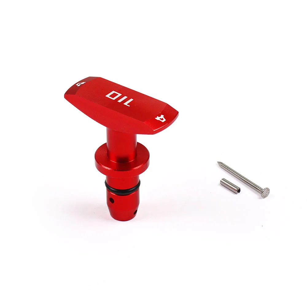 Универсальный автомобильный щуп для измерения уровня масла, ручка для ручки моторного масла, алюминиевая заготовка, автозамена, модификация, украшение TT 102191