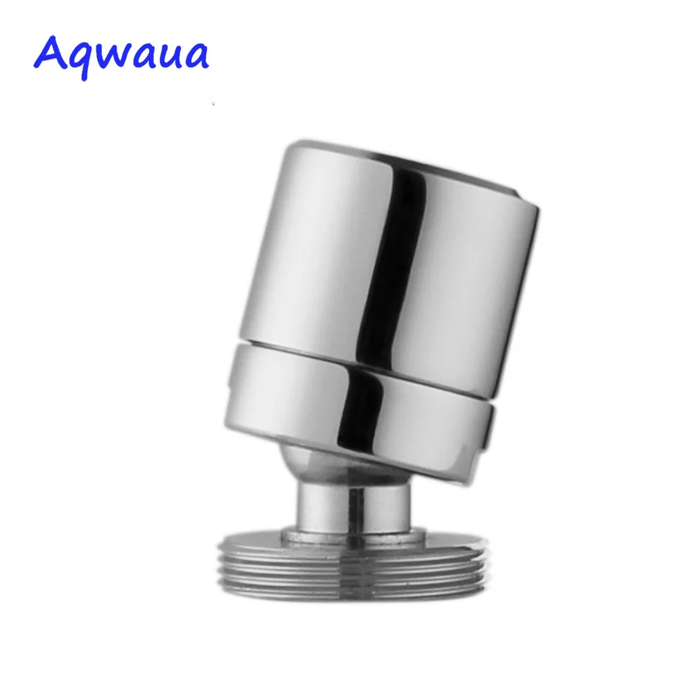 

Aqwaua Water Saving Kitchen Shower Head 24MM Male Thread Faucet Swivel Aerator Brass Bidet Faucet Spout Bubbler Filter for Crane