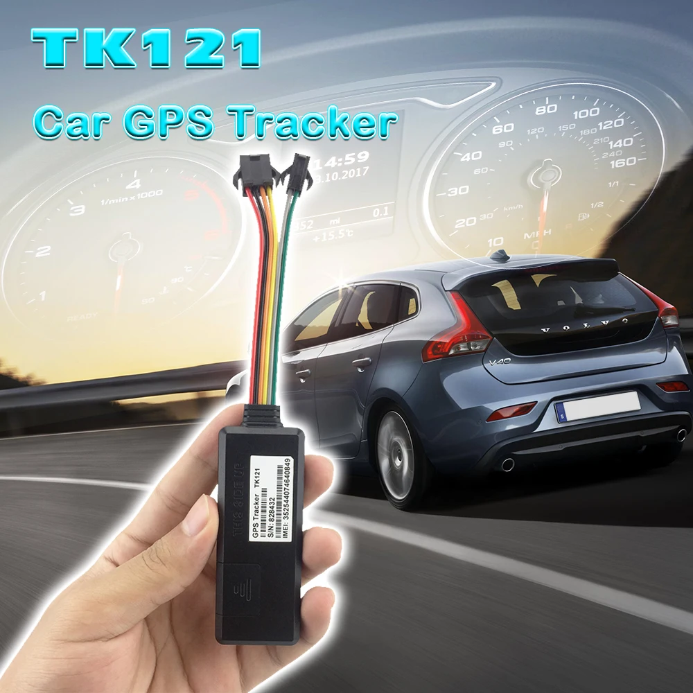 TK121 мини gps для автомобиля датчик локации GPS с ACC проверка состояния гео забор