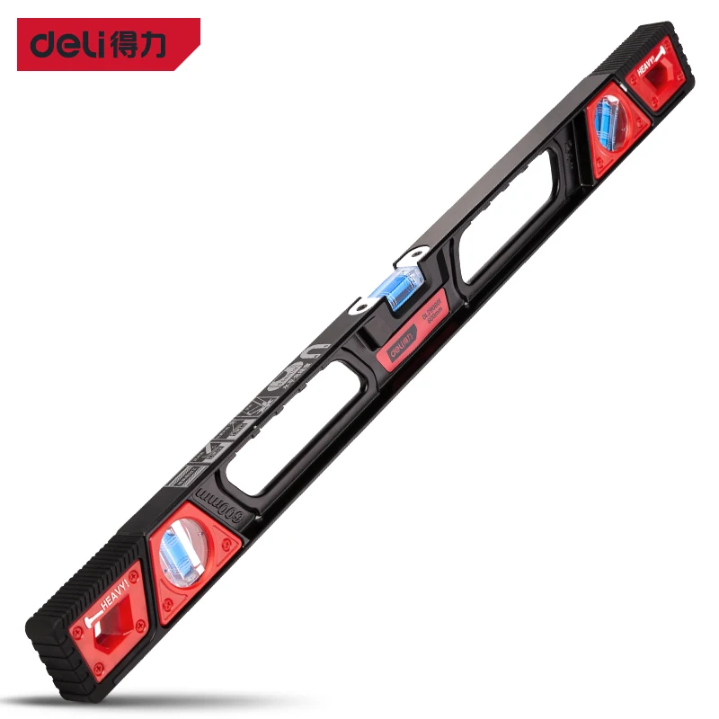 

Deli Digital Protractor Angle Finder Inclinometer Electronic Measurement Level Angle Slope Test Ruler Length 600mm Three Styles