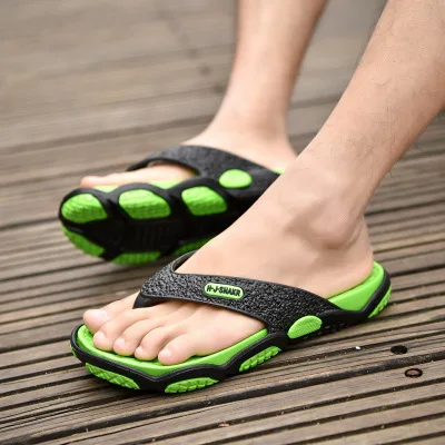 

Men Slippers Summer Flip Flops Fashion Outdoor Breathable Beach Sandal Man Flip Flop Shoes Male Indoor Slipper for boy