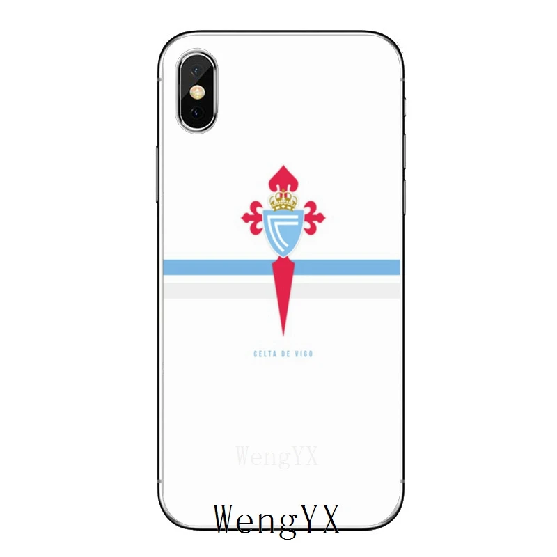 Для iPhone XR X XS Max 8 7 6s 6 plus SE 5s 5c 5 iPod Touch испанский футбольный клуб celta de vigo аксессуары чехол для телефона
