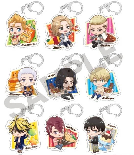 

Аниме Токийский Мстители Sano Manjirou Hanagaki Takemichi подвеска акриловый брелок для ключей школьная сумка очаровательная версия серия закусок