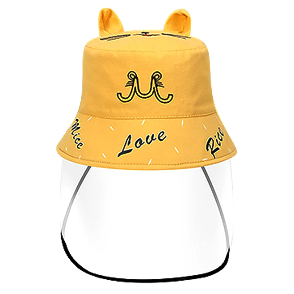 Мультяшная форма Детская противопылевая защитная маска шляпа Пылезащитная