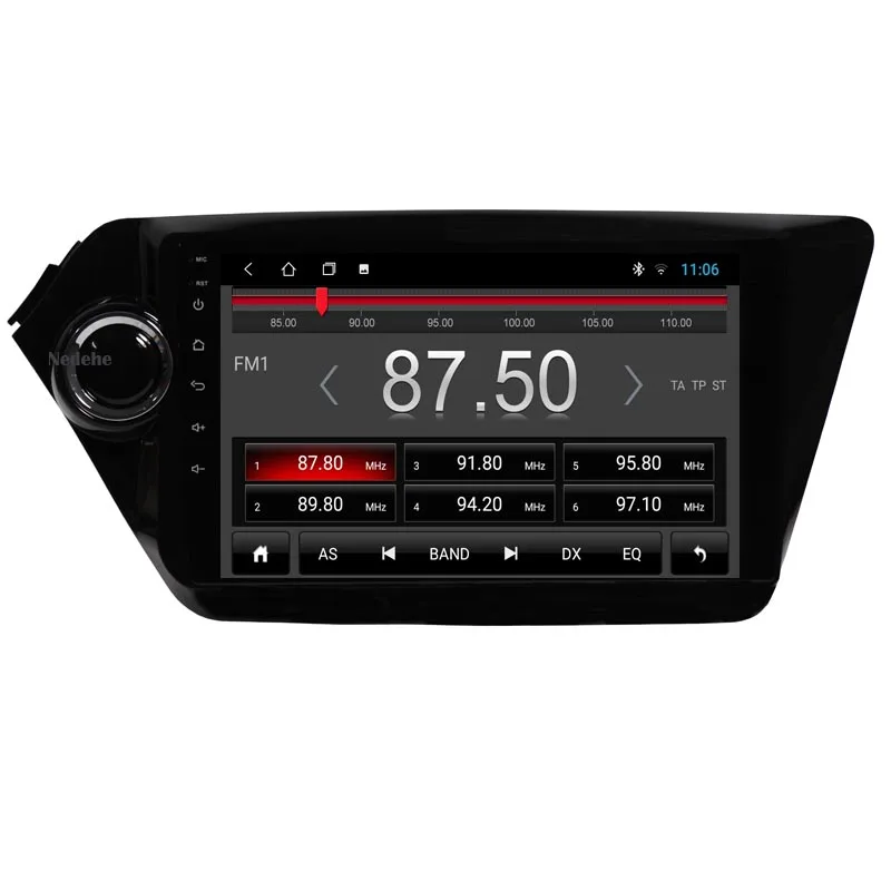 Nedehe 9 дюймов 4G + 64G Android 0 автомобильный DVD-плеер для Kia K2 RIO 2010- 2016 радиоприемник