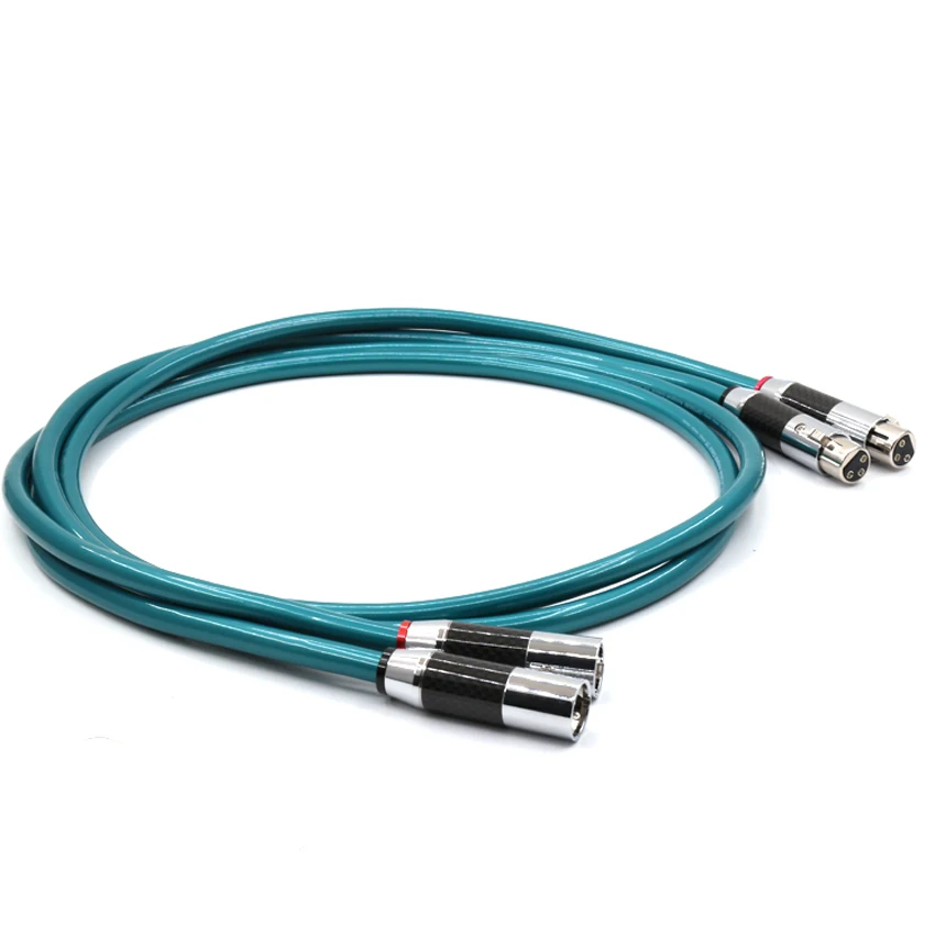 

Hifi audio Ortofon 8NX OFC pure copper audio interconnect cable with carbon fiber XLR plug
