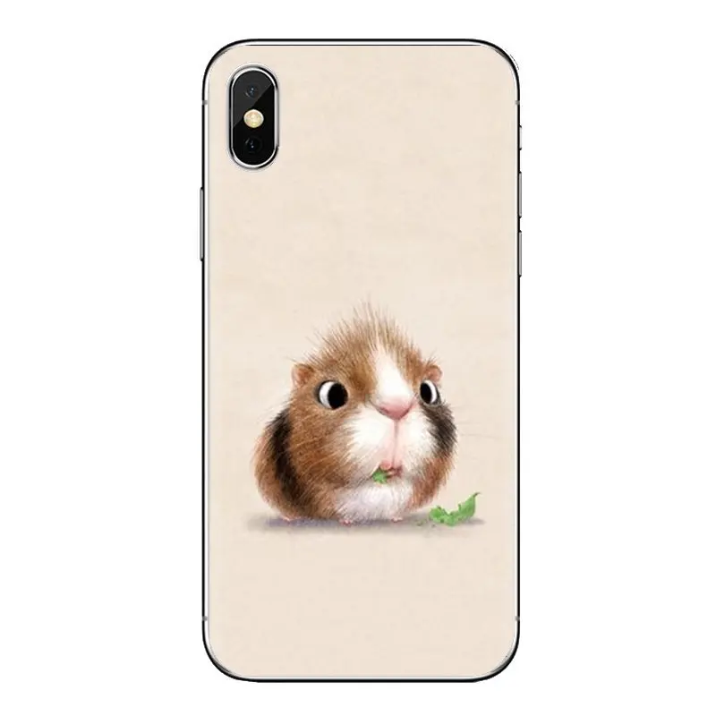 For Samsung Galaxy S2 S3 S4 S5 MINI S6 S7 edge S8 S9 Plus Note 2 3 4 5 8 Coque Fundas Silicone Phone Case cute animal Guinea pig |