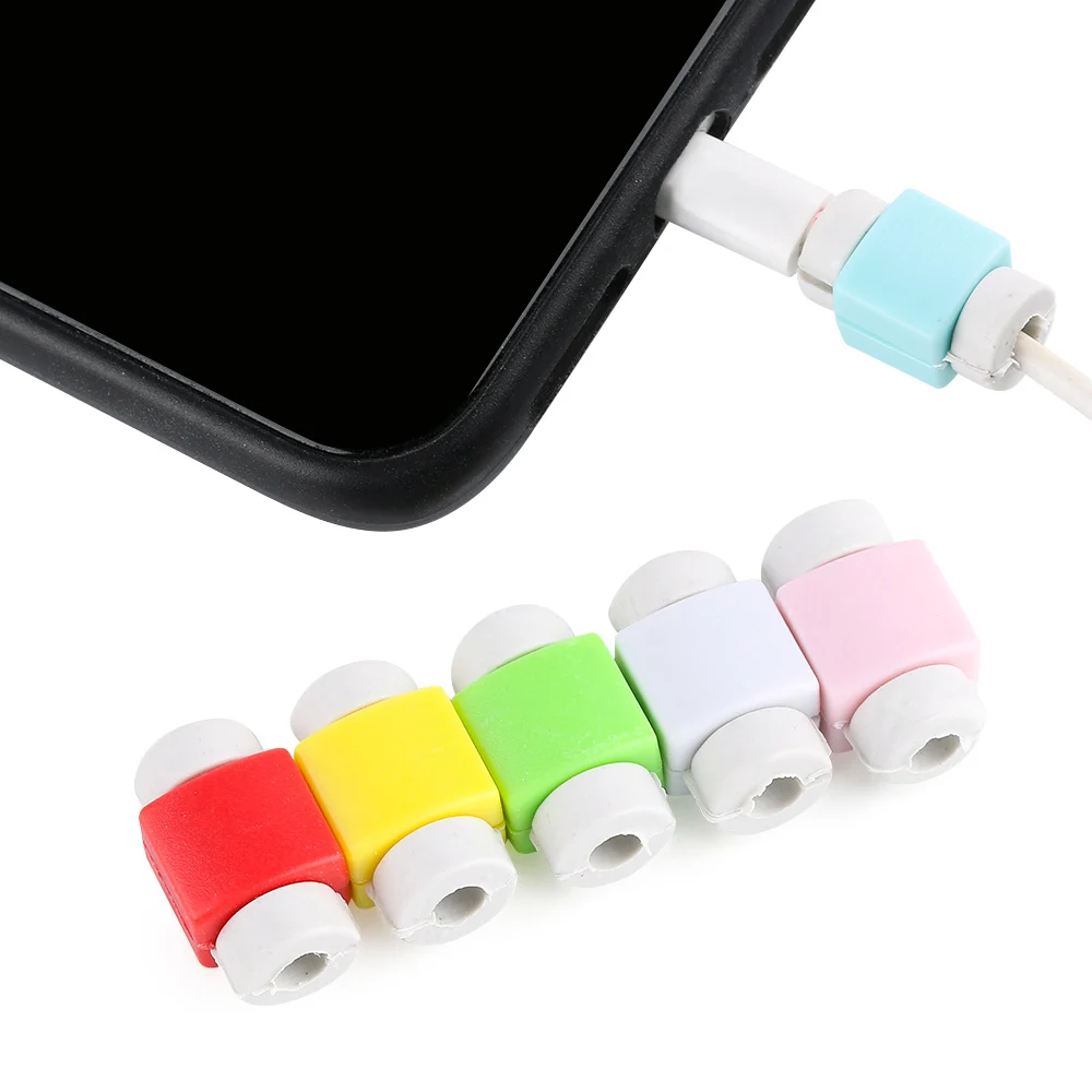 10 шт./пакет зарядное устройство защита для кабеля Совместимость с Apple iPhone 11 Pro Max X 8P