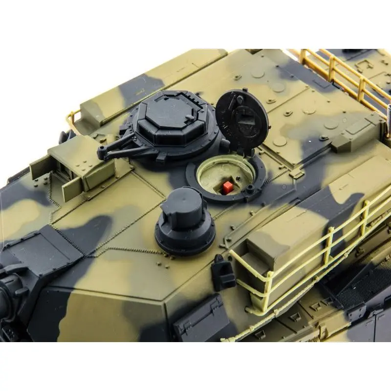 Радиоуправляемые танки/танк Heng Long 1/24 Battle M1A1 ABRAMS стреляет шариками RTR | Игрушки и