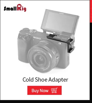 SmallRig крепление для холодного башмака для sony A6300/A6400/A6500 для микрофона вспышка светильник Vlogginh DIY варианты BUC2334