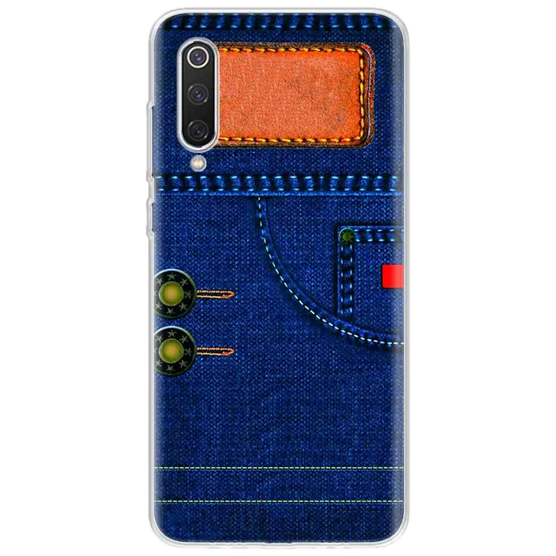 Джинсовый ковбойский чехол для телефона с принтом Xiaomi Poco X3 NFC M3 F3 F1 Mi Note 10 Pro 9 8 CC9 11