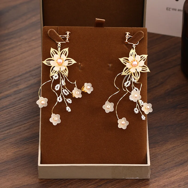 Повязка на голову с жемчугом и кристаллами|Ювелирные наборы для невесты| |