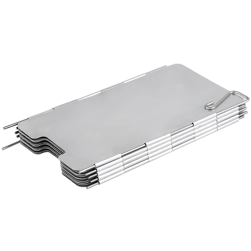 9 тарелок складной Открытый Кемпинг кухонная плита газовая ветровой Щит Экраны