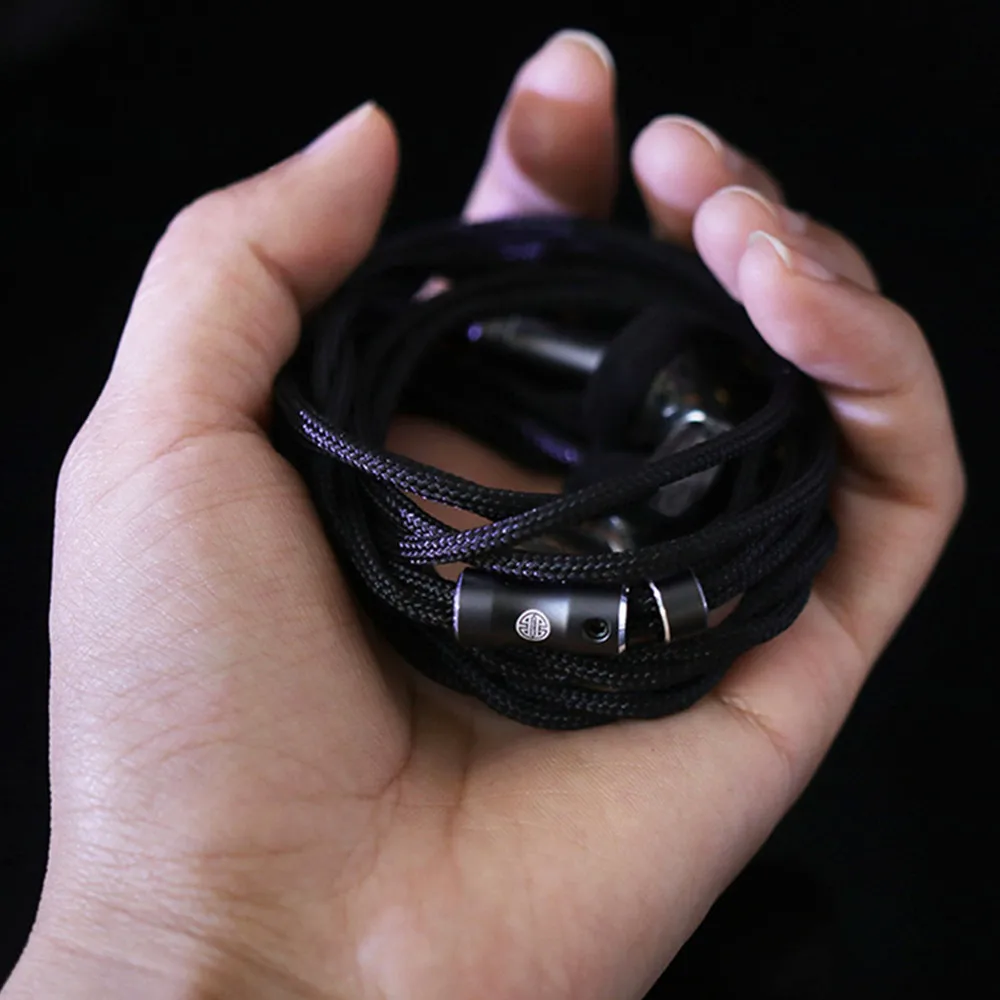 

FENGRU Hakugei Classic MX500 HiFi Earbuds 32ohm Earphones Bass Headset with 50 Cores Silver Plated Single Crystal Copper Cable