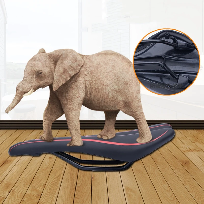 Велосипедное Сиденье универсальное седло многоцветное расширенное удобное