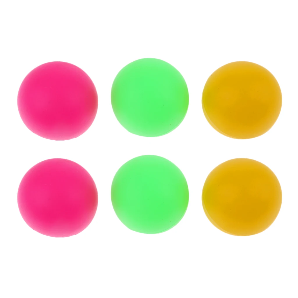 

MagiDeal 6 Pcs Beach Table Tennis Balls / Beer P ong / Colorful Cat Balls