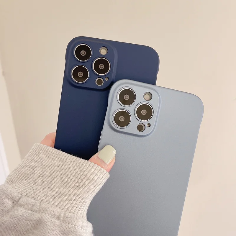 

Phone Cases Borderless Matte, Sweat-proof, Skin-friendly Soft Case, Suitable for IPhone11 12 13 PRO MAX Iphone 11 Cases