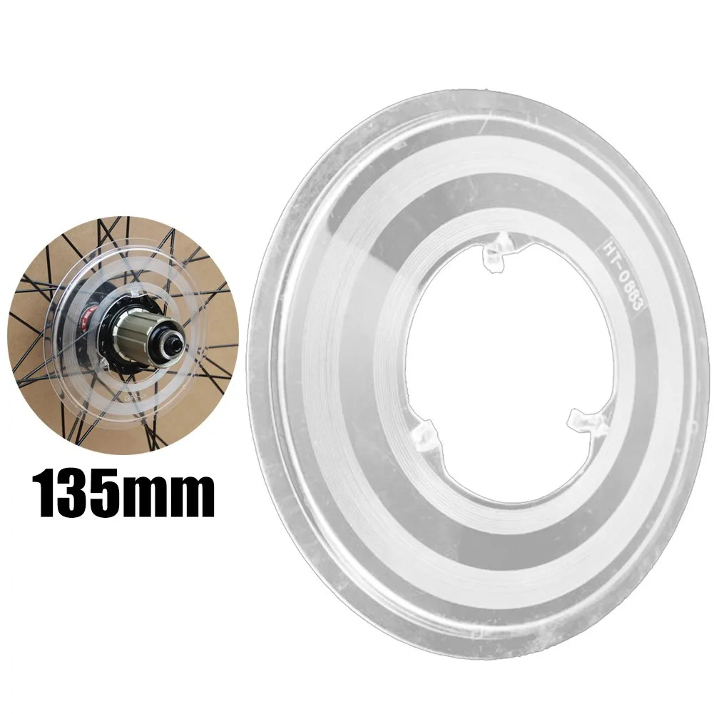 

Bicycle Freewheel Cover 135mm Diameter ABS Plastic Wheel Hub Protector Guard Cassette Freewheel Protect Cover Bike Accessories